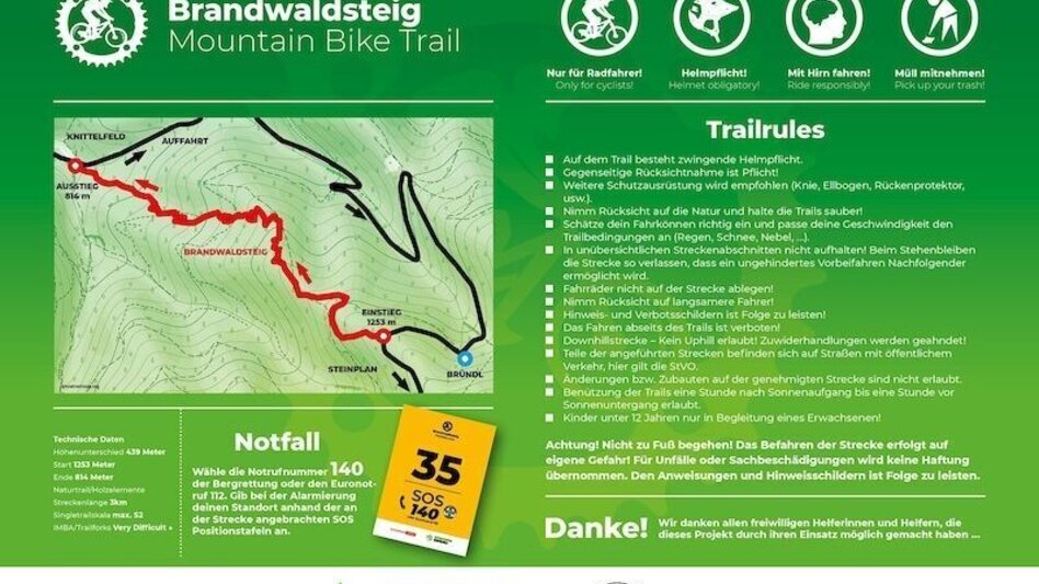 Singletrail Tour 67g - MTB Murtal - Brandwaldsteig - Touren-Impression #2.2 | © Erlebnisregion Murtal