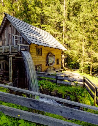 Schaumühle am Naturlehrpfad Granitzenbach. Hier sind auch Führungen möglich. | Wolfgang Spekner | © Erlebnisregion Murtal