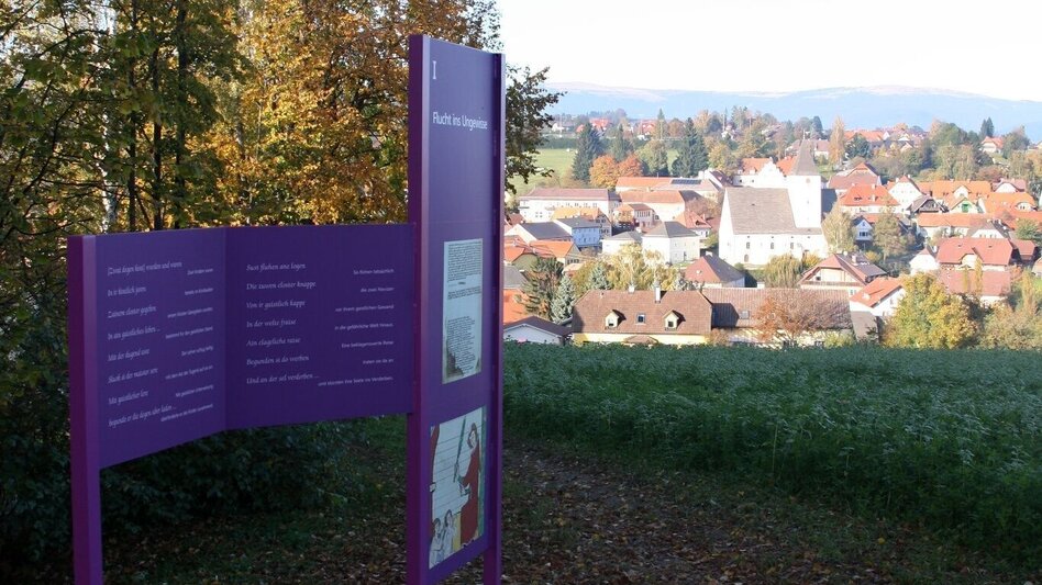 Themen- und Lehrpfad Vorauer Literaturpfad - Touren-Impression #2.3 | © Wernfried Hofmeister