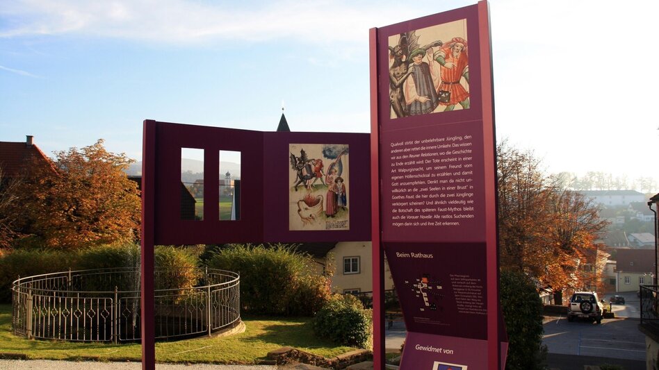 Themen- und Lehrpfad Vorauer Literaturpfad - Touren-Impression #2.6 | © Wernfried Hofmeister