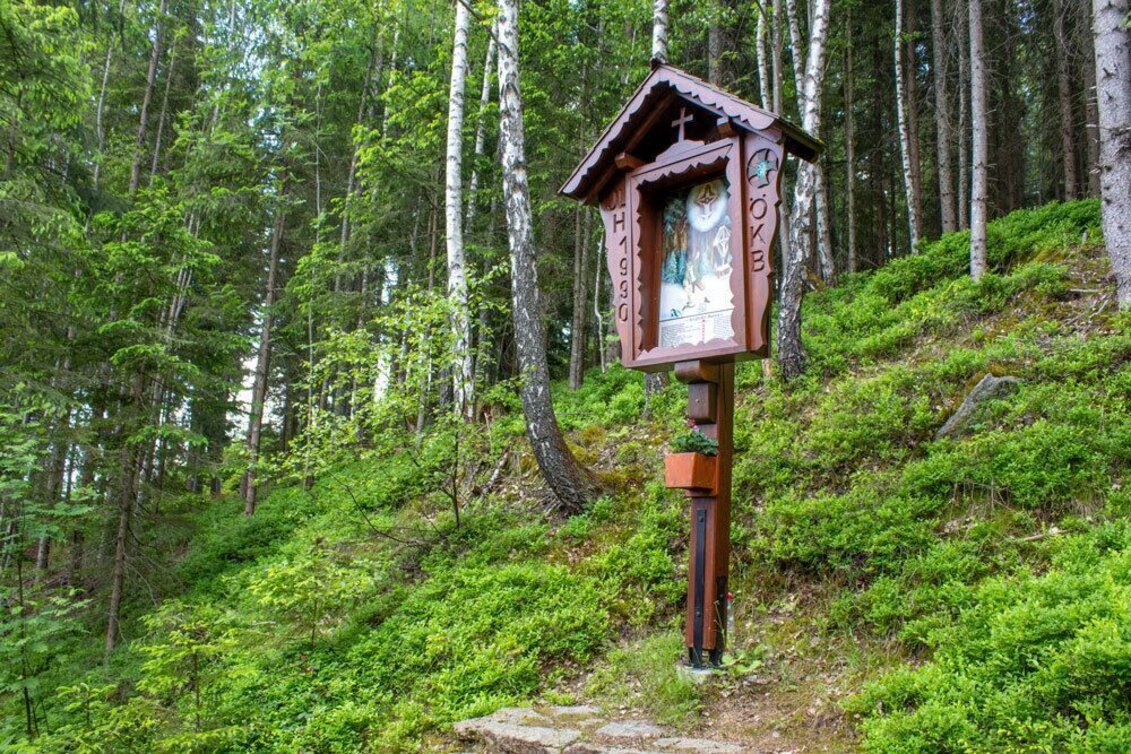 Hiking route HERZWÄRTS - Following the footsteps of the Herzlfresser along the Antoniusweg (Hiking Trail Kindberg No. 7). - Touren-Impression #1 | © TV Hochsteiermark