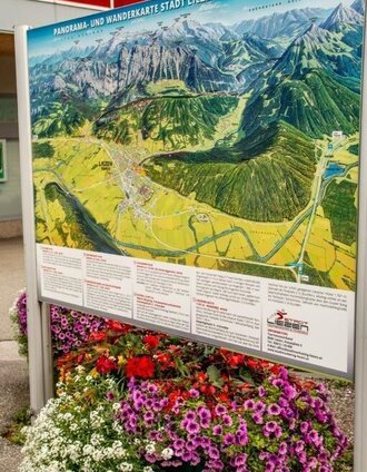Tafelbeschreibung am Rathausplatz | Tourismusverband Gesäuse | © TV Gesäuse