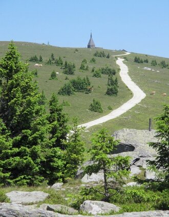 Hochwechselstraße und Kapelle | Birgit Kandlbauer | © Oststeiermark Tourismus