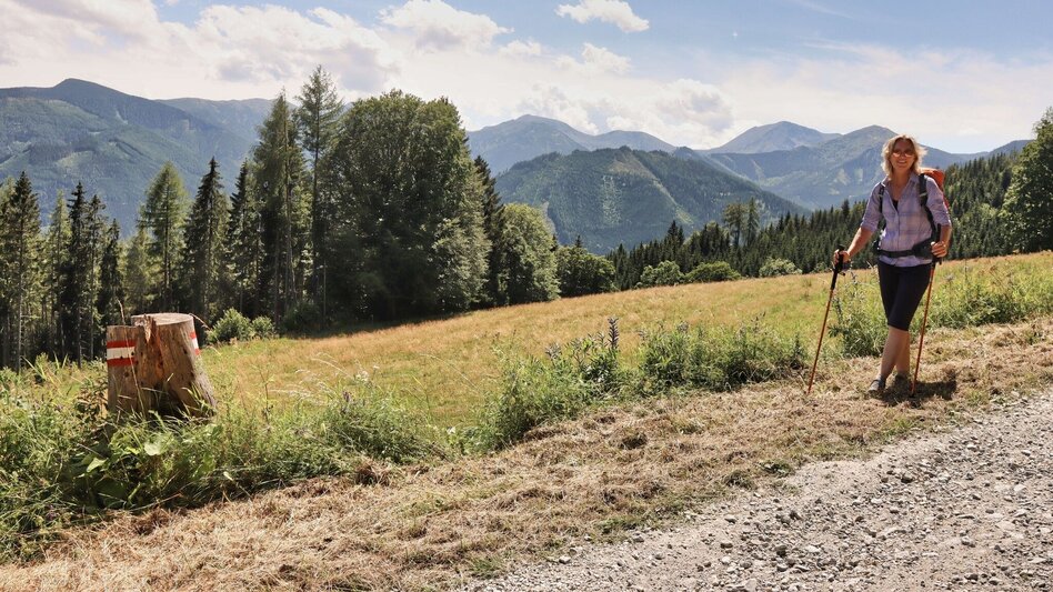 Wanderung Styrian Iron Trail - 3. Etappe Mautern - Wald am Schoberpaß - Touren-Impression #2.13 | © Weges OG