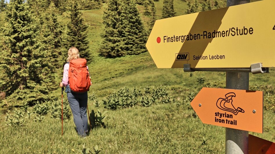 Wanderung Styrian Iron Trail - 4. Etappe Wald am Schoberpaß - Radmer an der Stube - Touren-Impression #2.14 | © Weges OG