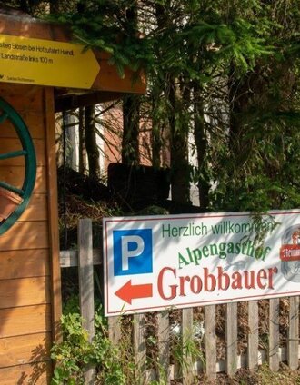 Parken beim Gasthaus | Tourismusverband Gesäuse | © TV Gesäuse