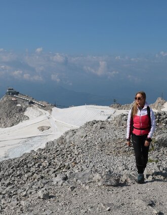 hochgebirgs-erlebnisweg „kleiner gjaidstein“_img_61229206 | Dachsteingletscher / Birgit Walcher | © Erlebnisregion Schladming-Dachstein