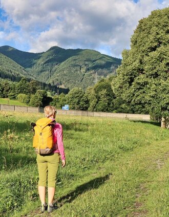 Unser Ziel der Bremstein präsentiert sich in der Ferne | Weges OG | © Weges OG