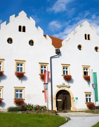 Startpunkt: Rathaus | TV Joglland Waldheimat | © Verein Vorauer Wirtschaft