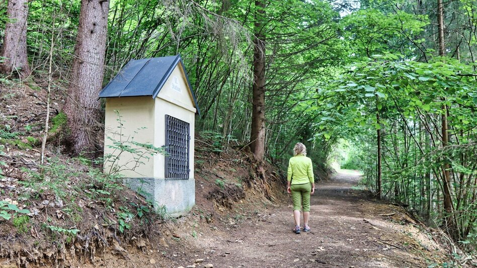 Hiking route Circular hiking trail to the Kalvarienberg church and the Hoanzl snack station - Touren-Impression #2.2 | © Weges OG