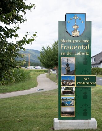 Town sign Frauental | Dominik Feibel | © Schilcherland Steiermark