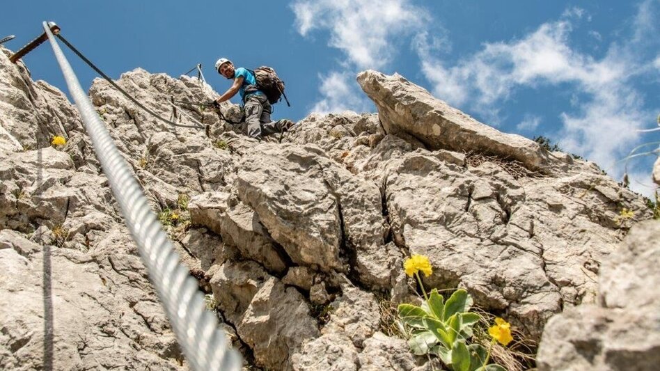 Klettersteig Teufelsteig / Tieflimauer - Touren-Impression #2.6 | © TV Gesäuse