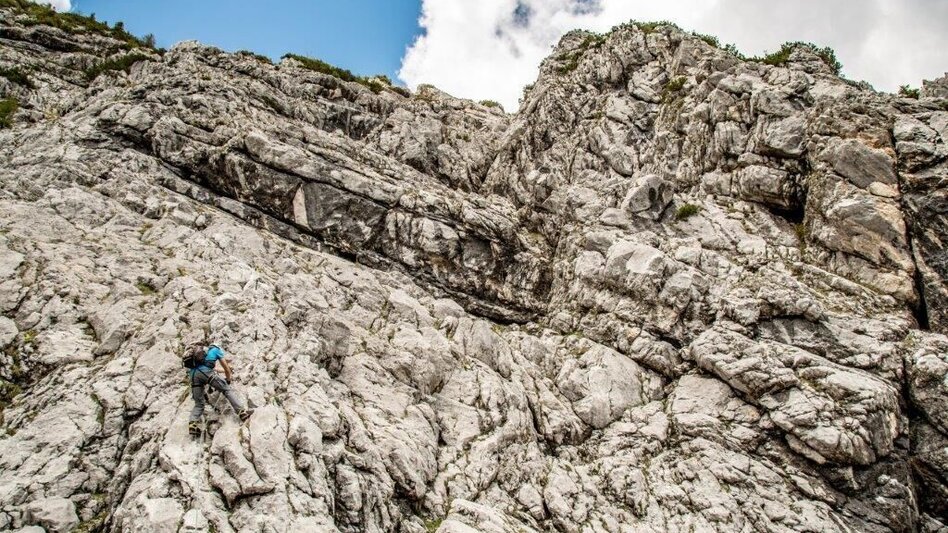 Klettersteig Teufelsteig / Tieflimauer - Touren-Impression #2.7 | © TV Gesäuse