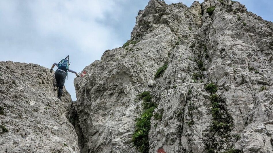 Via Ferrata Jungfrauensteig / Grabnerstein - Touren-Impression #2.10 | © TV Gesäuse