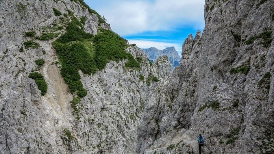 Via Ferrata Jungfrauensteig / Grabnerstein - Touren-Impression #2.12 | © TV Gesäuse