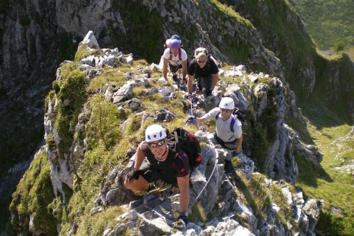Via Ferrata Wildfrauensteig - Bosruck Nordostgrad - Touren-Impression #1 | © TV Gesäuse