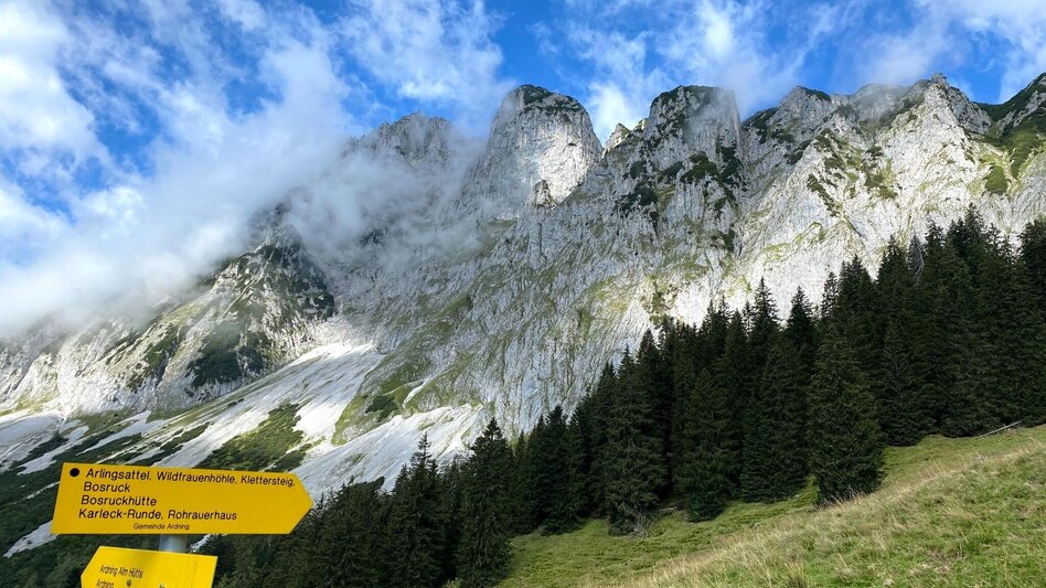 Via Ferrata Wildfrauensteig - Bosruck Nordostgrad - Touren-Impression #2.10 | © TV Gesäuse