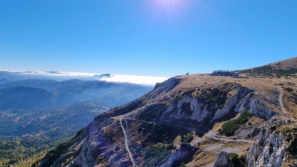Alpine Climbing Über Kantnerkamin und Cäciliensteig auf die Rax im Naturpark Mürzer Oberland - Touren-Impression #2.11 | © TV Hochsteiermark