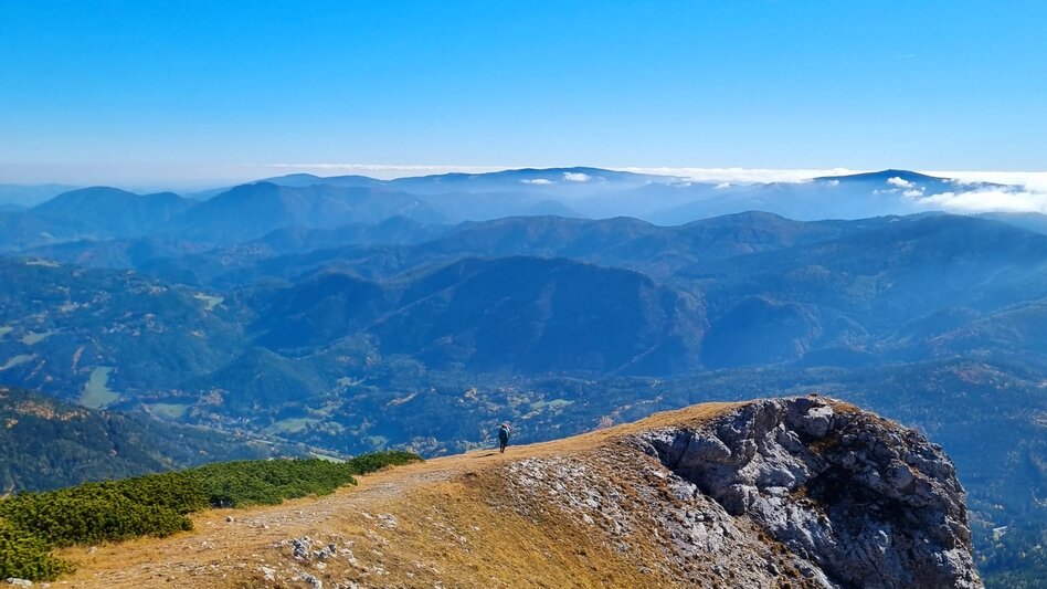 Alpine Climbing Über Kantnerkamin und Cäciliensteig auf die Rax im Naturpark Mürzer Oberland - Touren-Impression #2.12 | © TV Hochsteiermark