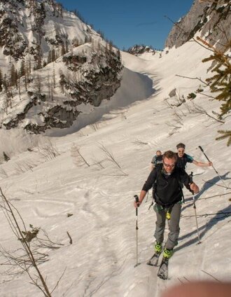im Hintergrund der Gamsstein | Tourismusverband Gesäuse | © TV Gesäuse