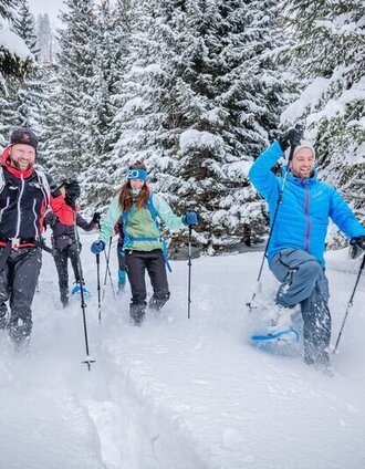 Spass und Action auf Schneeschuhen | Tourismusverband Gesäuse | © TV Gesäuse