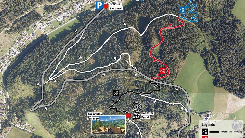 Mountainbike Tour 19a, c, d - MTB - Sendertrail Judenburg - Touren-Impression #2.3 | © Erlebnisregion Murtal