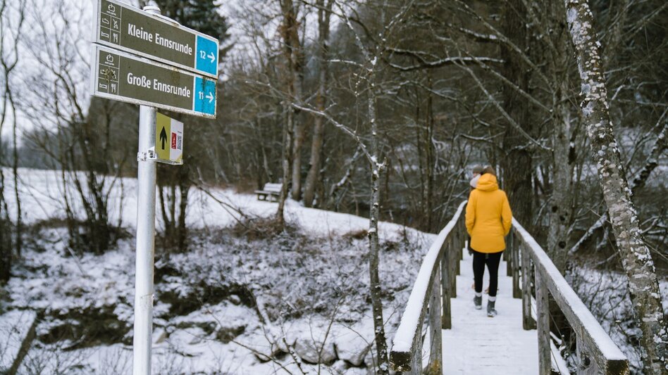Winter Hiking Large Enns Loop Öblarn-Niederöblarn - Touren-Impression #2.11 | © Erlebnisregion Schladming-Dachstein