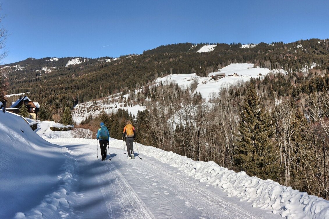 Winter Hiking From Kalwang to Wald am Schoberpaß with the Liesingtal in view - Touren-Impression #1 | © Weges OG