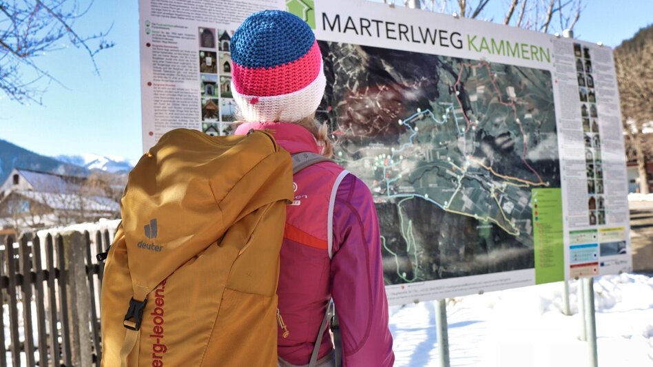 Winterwandern Kammern entlang des Marterlweges Nr. 2 kennenlernen - Touren-Impression #2.1 | © Weges OG