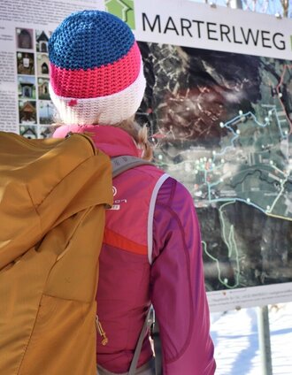 Übersichtstafel beim Ausgangspunkt in Kammern | Weges OG | © Weges OG