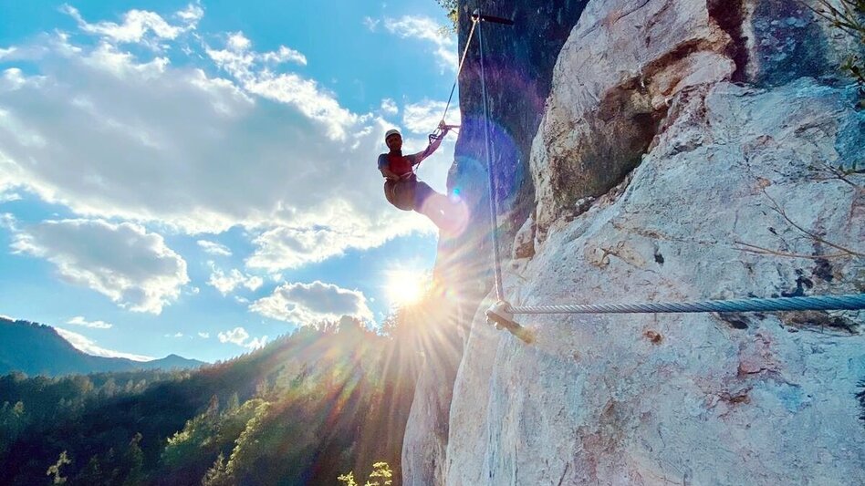 Via Ferrata Falkenstein - via ferrata in the Mürzer Oberland Nature Park - Touren-Impression #2.1 | © TV Hochsteiermark