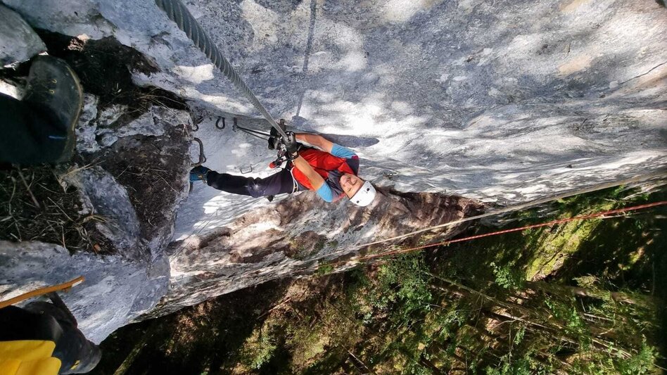Via Ferrata Falkenstein - via ferrata in the Mürzer Oberland Nature Park - Touren-Impression #2.4 | © TV Hochsteiermark