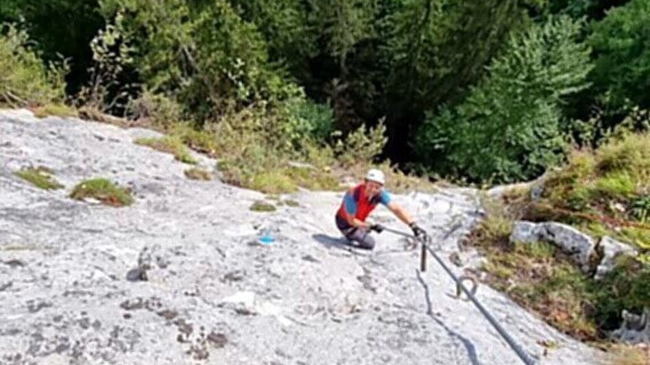 Via Ferrata Falkenstein - via ferrata in the Mürzer Oberland Nature Park - Touren-Impression #2.10 | © TV Hochsteiermark
