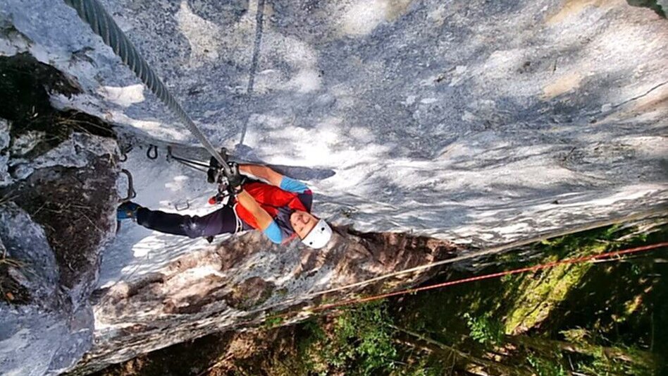 Via Ferrata Falkenstein - via ferrata in the Mürzer Oberland Nature Park - Touren-Impression #2.11 | © TV Hochsteiermark