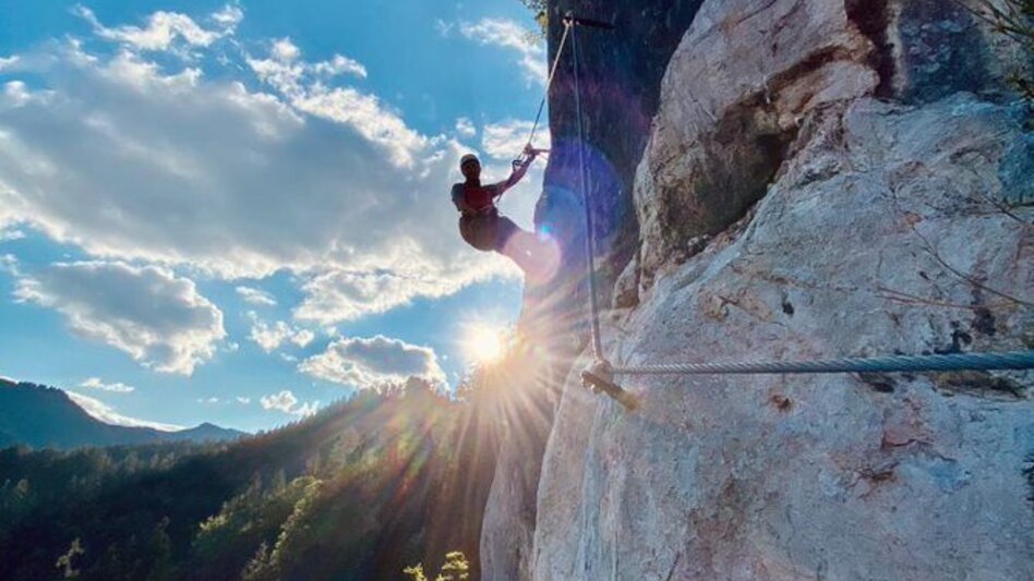 Via Ferrata Falkenstein - via ferrata in the Mürzer Oberland Nature Park - Touren-Impression #2.14 | © TV Hochsteiermark