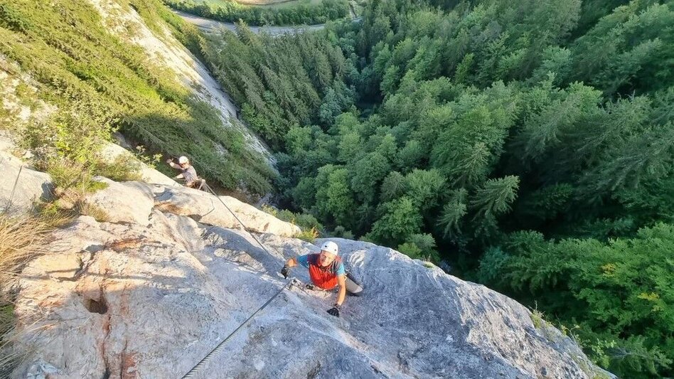 Via Ferrata Falkenstein - via ferrata in the Mürzer Oberland Nature Park - Touren-Impression #2.17 | © TV Hochsteiermark