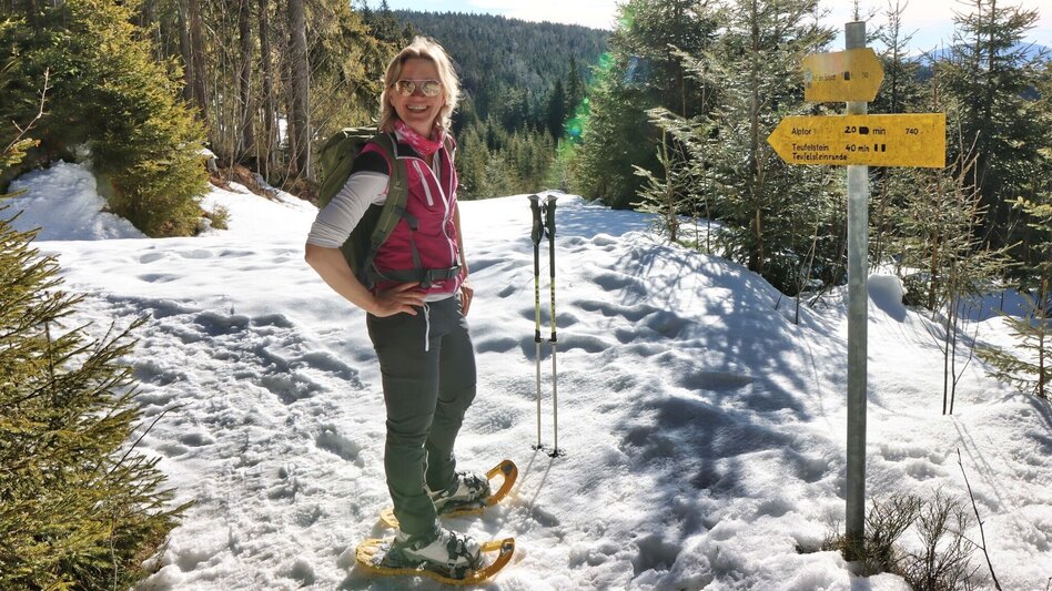 Schneeschuh Schneeschuhwanderung am Teufelstein, Fischbach - Touren-Impression #2.4 | © WEGES
