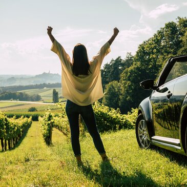 Lebenfreude auf der Vulkanland Route 66 spüren | © Steirisches Vulkanland