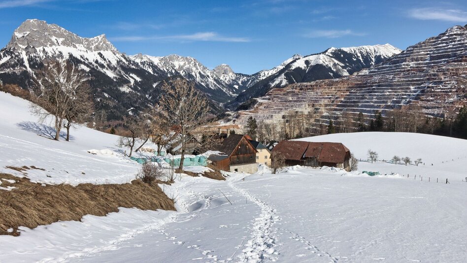 Winter Hiking Winter hike Eisenerz - the Erzberg in view - Touren-Impression #2.7 | © Weges OG