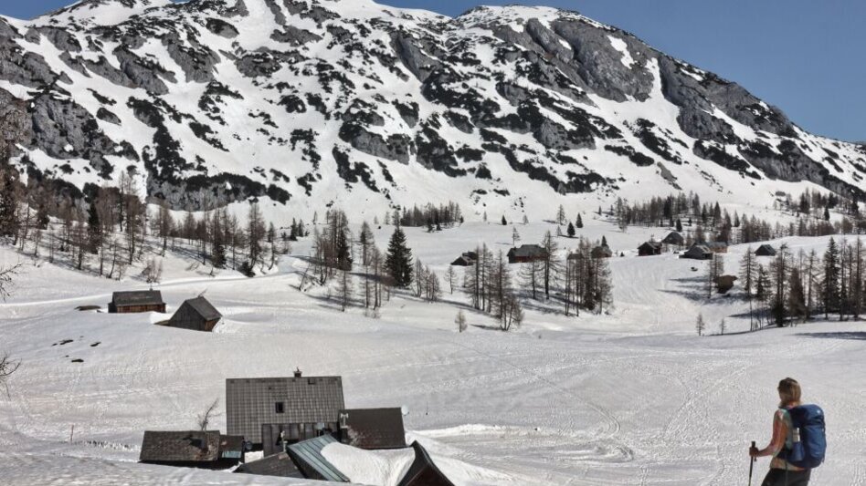 Snowshoe walking Snowshoe hike over the Tauplitzalm to the Rosskogel - Touren-Impression #2.5 | © www.weg-es.at