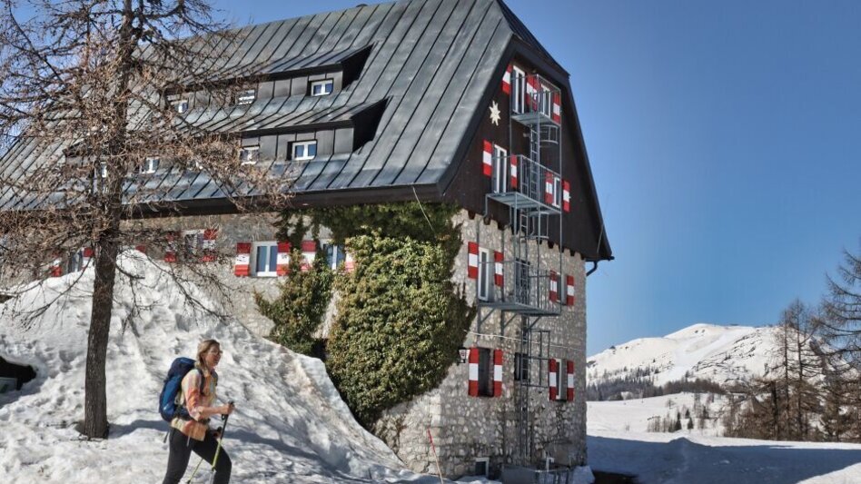 Snowshoe walking Snowshoe hike over the Tauplitzalm to the Rosskogel - Touren-Impression #2.6 | © www.weg-es.at