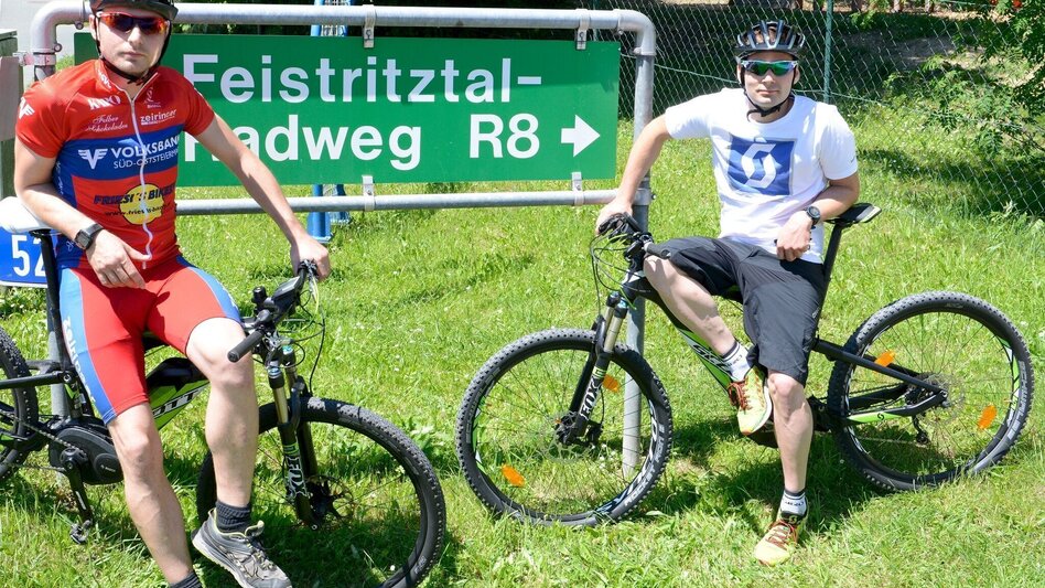 Bike Riding Feistritztal cycle path R8, northern section - Touren-Impression #2.2 | © Gery Wolf