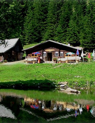 Eschachhütt'n im Obertal | Eiblhof-Eschachhüttn | © Erlebnisregion Schladming-Dachstein