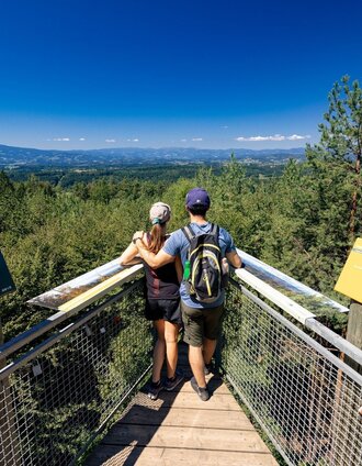 Aussichtsplattform West | Harry Schiffer | © Region Graz