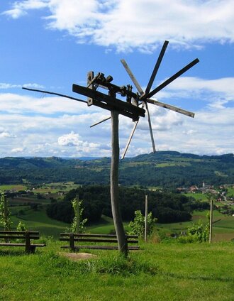 Blick vom Flamberg | Marktgem. St. Nikolai i. S. (J. Grasch/Hans-J. Karrenbrock/G. Schodl) | © TVB Südsteiermark / Marktgem. St. Nikolai i. S. (J. Grasch/Hans-J. Karrenbrock/G. Schodl)
