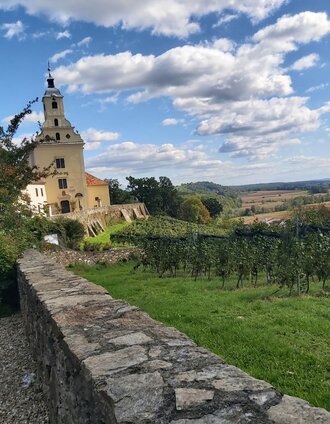 Ausblick von St. Johann/H., Apfelland-Stubenbergsee in der Oststeiermark | Christine Pollhammer | © Oststeiermark Tourismus