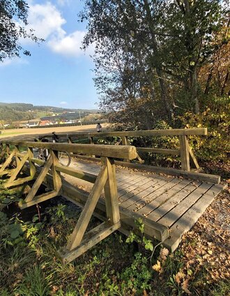 Bridge over the Feistritz in Unterfeistritz | Christine Pollhammer | © Oststeiermark Tourismus