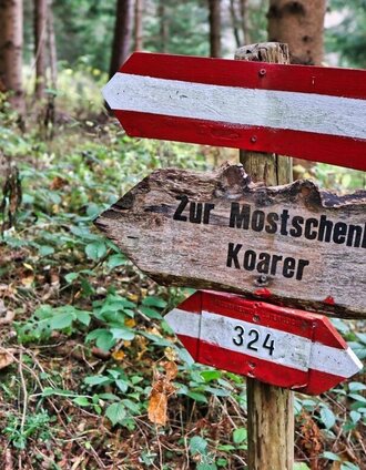 Der Weg ist gut markiert | Weges OG | © Weges OG