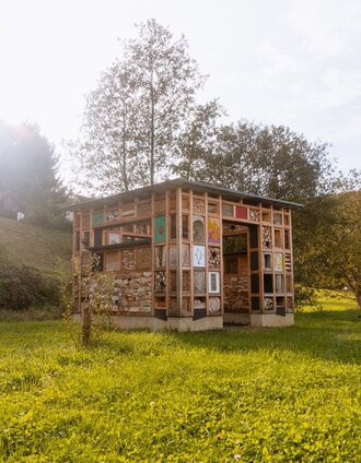 Insektenhotel Foto Pock Saskia.JPG | Saskia Pock | © Gemeinde Unterlamm