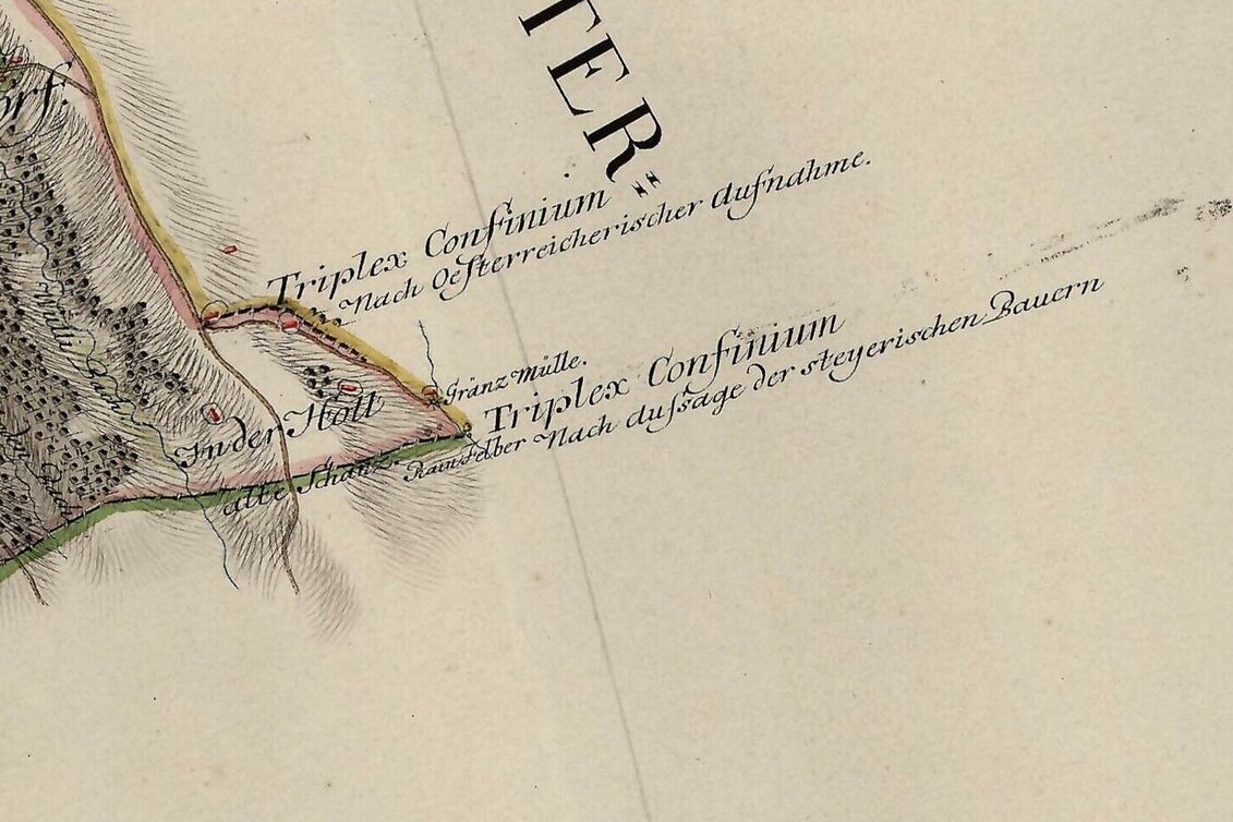 Themen- und Lehrpfad HWW-Wanderroute: Schäffern - Laglmühle - Götzendorf - Dreiländerstein - Touren-Impression #1 | © Historischer Verein Wechselland